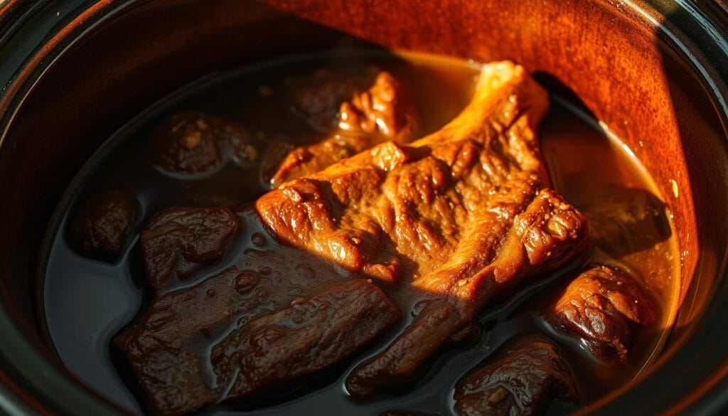 beef ribs in crock pot