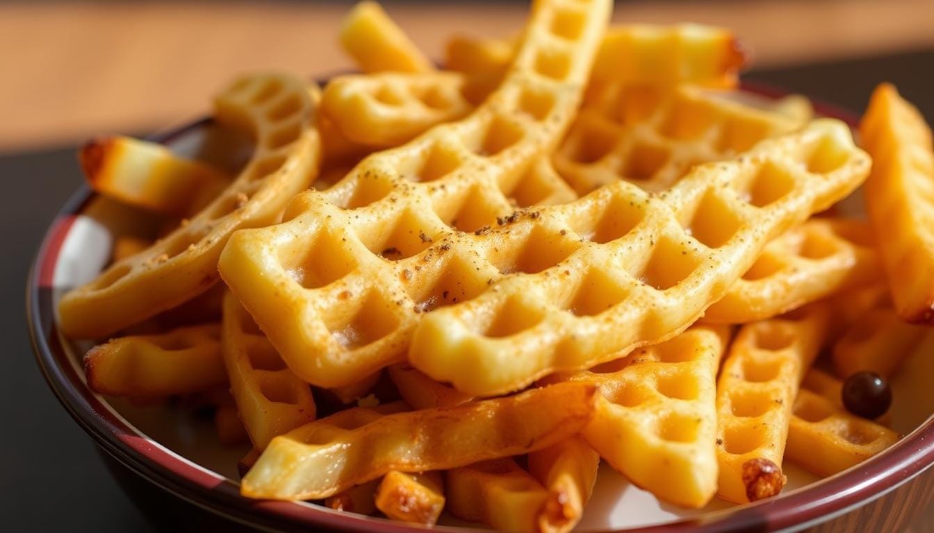 Chick-fil-A style waffle fries