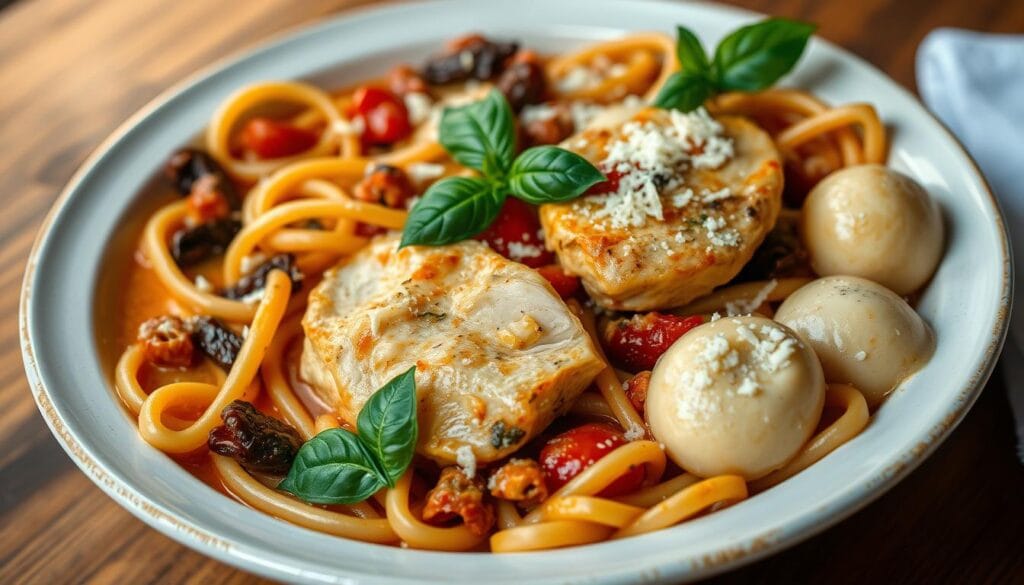creamy Tuscan chicken pasta creamy Tuscan chicken pasta
